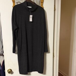 Elegant Black and gray speckled Women's Dress